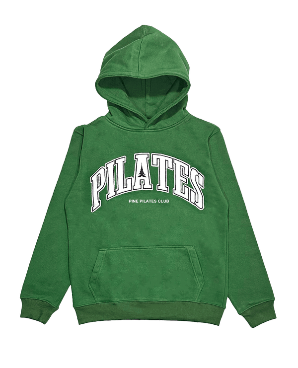 PILATES ESSENTIALS HOODIE (PINE)